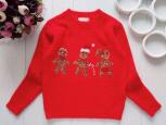 5,6 років, зріст 110,116 Новорічний светр для дівчинки - зображення 1