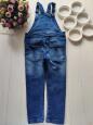 3,4 роки, зріст 98,104 Джинсовий комбінезон стретч - зображення 6