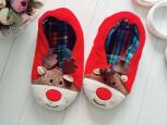 41 (26,5 см) Теплі новорічні домашні капці з оленями - зображення 1