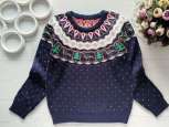 10,11 років, зріст 140,146 Новорічний светр для дівчинки - зображення 1