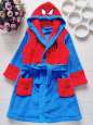 4,5 років, зріст 104,110 Теплий халат спайдермен - зображення 1
