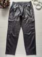13,14 років, зріст 158,164 Шкіряні вільні штани з начосом - зображення 1