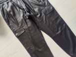 13,14 років, зріст 158,164 Шкіряні вільні штани з начосом - зображення 2