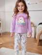 3 года, рост 98 Наборная пижама с пони единорог - зображення 7