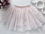 3 роки, зріст 98 Пишна дитяча спідниця фатин, ніжно рожева - зображення 1