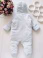 3,6 міс, 8 кг. Трикотажний комбінезон на синтепоні - зображення 9