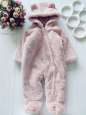 6,9 міс, Теплий пухнастий комбінезон - зображення 1