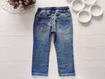 3 роки, зріст 98 М'які джинси на гумці - зображення 6