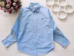 8,9 років, зріст 134 Блакитна сорочка з рукавами - зображення 1