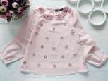5,6 років, зріст 110,116 Ніжно рожева дитяча блузка - зображення 1