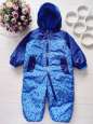 9,12 міс, Теплий мембранний комбінезон на синтепоні, фліс - зображення 1