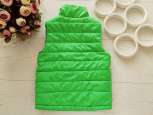 1,5\2 роки, зріст 92 Салатова жилетка на синтепоні - зображення 5