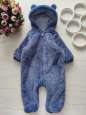 3,6 міс, зріст 68 Пухнастий комбінезон - зображення 1