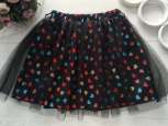 7,8 років, зріст 130 Спідниця в сердечках фатин - зображення 1