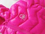 12,18 міс, зріст 82 Рожева демісезонна курточка на синтепоні - зображення 3