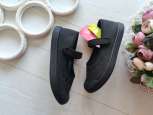 (2 пари) 31 (20 см) Нові чорні мокасини на липучках, змінка - зображення 4