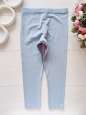 2,3 роки, зріст 98 Трикотажні блакитні лосини для дівчинки - зображення 1