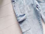 4,5 років, зріст 110. Синній джинсовий комбінезон — 2